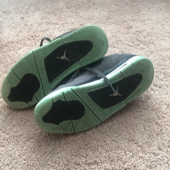 Jordan 4 Green Glow size 9 - Picture 5 of 8